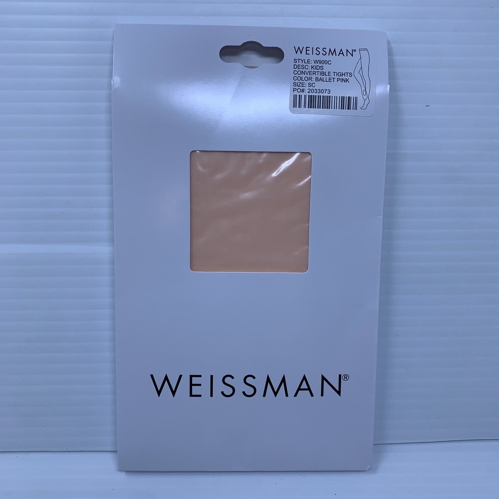 Weissman Kids SC Ballet Pink W900C Convertible Tights